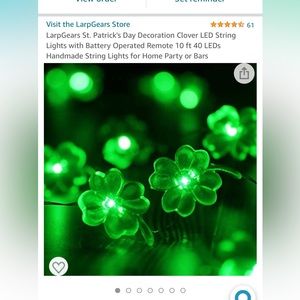 St. Patrick’s day decor